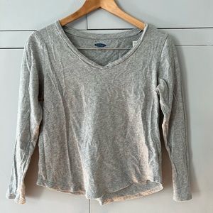 Old Navy Gray Long Sleeve